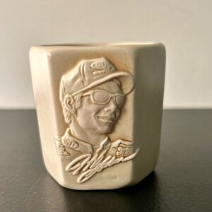 Jeff Gordon NASCAR shot glass 1997 and blue rubber koosie!